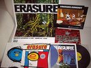 Erasure Vinyl Cowboy etc. sowie Poster Wild