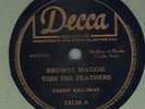 Paddy Killoran Decca 12138  Irish Fiddle Solos 78 rpm