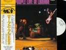 DEEP PURPLE-LIVE IN LONDON-JAPAN PROMO WHITE LABEL+OBI