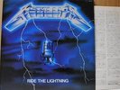 METALLICA / RIDE THE LIGHTNING - Japan LP