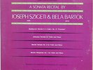 SZIGETI/BARTOK Sonata Recital BEETHOVEN/DEBUSSY/BARTOK 2 LP Vanguard SRV-304/5