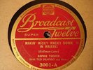 JAZZ SOPHIE TUCKER Makin' Wicky Wacky Down In Waikiki BROADCAST 3001
