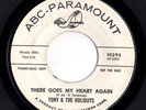 Doo Wop 45 TONY & THE HOLIDAYS There Goes My Heart Again/My Love Is Real HEAR