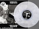 Nirvana Bleach White & Clear Swirl Limited Vinyl LP SEALED ## 443/750