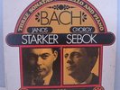 JANOS STARKER GYORGY SEBOK BACH SONATAS ORIG MERCURY STEREO LP
