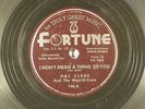 Hal Clark c+w 78 rpm I DON'T MEAN A THING TO YOU / LONELY HEART   Fortune 146 VG
