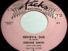 GEECHIE SMITH Geneva Sue 45 Rare RnB/Blues-Rocker Orig Kicks Label Listen