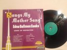 EDNA GALLMON COOKE - SONGS MY MOTHER SANG LP - NASHBORO  7013 Rare Black Gospel