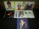 VINYL RECORDS 7)  DEVO, DAVID BOWIE, LIVE STIFFS, MOTELS, GARY NUMAN, WINGS (VG+