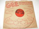 String around my heart / Happy memories   The Cleftones  on  GEE  1956  78 