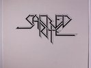 SACRED RITE: Sacred Rite LP (tag stain oc) rare Metal