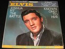Elvis Presley Joshua Fit the Battle Gold Standard PS ONLY Picture Sleeve PROMO