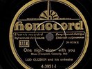 GLUSKIN, Lud & His O. A Slave To Love/ One Night Alone. German Homocord 4-3951.