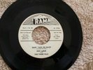 ROC LARUE baby take me back/teenage blues RAMA RECORD WHITE LABEL RARE. 45 WLP.