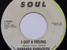 BARBARA RANDOLPH   I GOT A FEELING rare NORTHERN SOUL 45 motown 1967 top HEAR