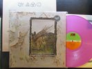LED ZEPPELIN IV zoso UK PINK PURPLE COLORED VINYL RARE LP #K50008 + INNER NM-
