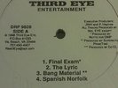 RARE Random Rap - THIRD EYE ENTERTAINMENT - FINAL. EXAM- VARIOUS ARTIST- SEALED