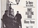 SIR HENRY & HIS BUTLERS Money Honey RARE danish garage 45 MOD DANCER beat HEAR