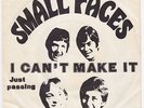 SMALL FACES I Can't Make It RARE Denmark 45 UNIQUE danish p/s MOD DANCER garage
