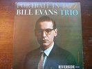 Bill Evans Trio Portrait In Jazz Lp Riverside RLP 12-315 Mono Microgroove