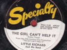 78-ROCK-LITTLE RICHARD-THE GIRL CAN'T HELP IT/ALL AOUND THE WORLD on SPECIALTY