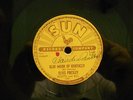 78 RPM ELVIS PRESLEY First SUN 209 That's Alright, Blue Moon Of Kentucky 1954 ?