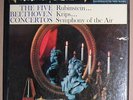 BEETHOVEN THE 5 CONCERTOS; RUBINSTEIN, KRIPPS; LIVING STEREO SHADED DOG 5 LPS