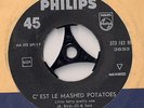 JOHNNY HALLYDAY -C' EST LE MASHED POTATOES RARE GREEK 45 LOOKS EX - PLAYS EX ++