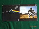 2 PINK FLOYD LPs- DARK SIDE OF THE MOON & DELICATE SOUNDS OF THUNDER (+ INSERTS)