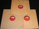 PABLO CASALS, CELLO - BACH SOCIETY - CELLO SUITE NO. 3 - 3 RECORD SET #9259