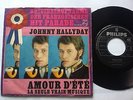 Johnny Hallyday,Single, Amour d'ete/La seule vraie musique,Philips 370581,dt.Pre