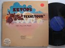 ZZ TOP Worldwide Texas Tour ULTRA-RARE ORIG '76 LONDON PROMO ONLY LP nm