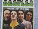 The Beatles  - Get Back/Don't Let Me Down -  Skandinavian Picture Sleeve PS 7
