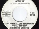 BLACK GOSPEL 45: REV. JOHNNIE BEARD. FARRIS 111/112. RARE++++. NM/VG++. HEAR MP3