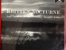 SXL 2189 BRITTEN Nocturne Peter Pears London Symphony Orchestra Decca WBg ED1