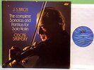 ASV * Sonatas Partitas Solo Violin * BACH * Oscar Shumsky * 3 lp * NM