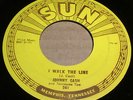 JOHNNY CASH I Walk The Line 45 Original 1st Press Sun Rockabilly NM Beauty