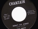 NORTHERN SOUL  45 RPM -ROY SMITH on CHANTAIN RECORDS