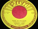 JOHNNY CASH Home Of The Blues 45 Original 1st Press Sun Rockabilly NM Beauty