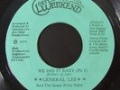 Indiana Modern Soul 45 GENERAL LEE We Did It Baby Pt.1&2 on Lost Weekend