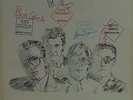 Elvis Costello & The Attractions - Almost Blue FULLY SIGNED PROMO INTERVIEW DISC