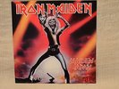 IRON MAIDEN - Maiden Japan Venezuela cover on splattered vinyl NM RARE