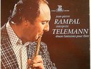JEAN-PIERRE RAMPAL INTERPRETE TELEMANN: DOUZE FANTAISIES POUR FLUTE. Import LP