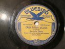 Easy Rider Blues Jimmie Davis 78 RPM Record Bluebird B-5570-B (Cracked)