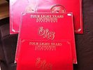 ELO(ELECTRIC LIGHT ORCHESTRA):FOUR LIGHT YEARS,1980,4 LP & BOOKLET,JETBX 2,EX