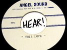 ACETATE LOVE POTION - THIS LOVE 45 b/w ??? ANGEL SOUND SOUL HEAR IT