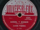 14pc78-Blues-Universal-Fox 100-James Tisdom- RARE