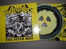 TOXIC HOLOCAUST - Evil Never Dies Yellow Splatter LP Cruel Force
