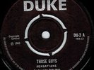 DUKE | SENSATIONS - THOSE GUYS | 1968