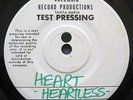 HEART: Heartless: Ann & Nancy Wilson. Rare 45 RPM Test Pressing. EXC Vinyl